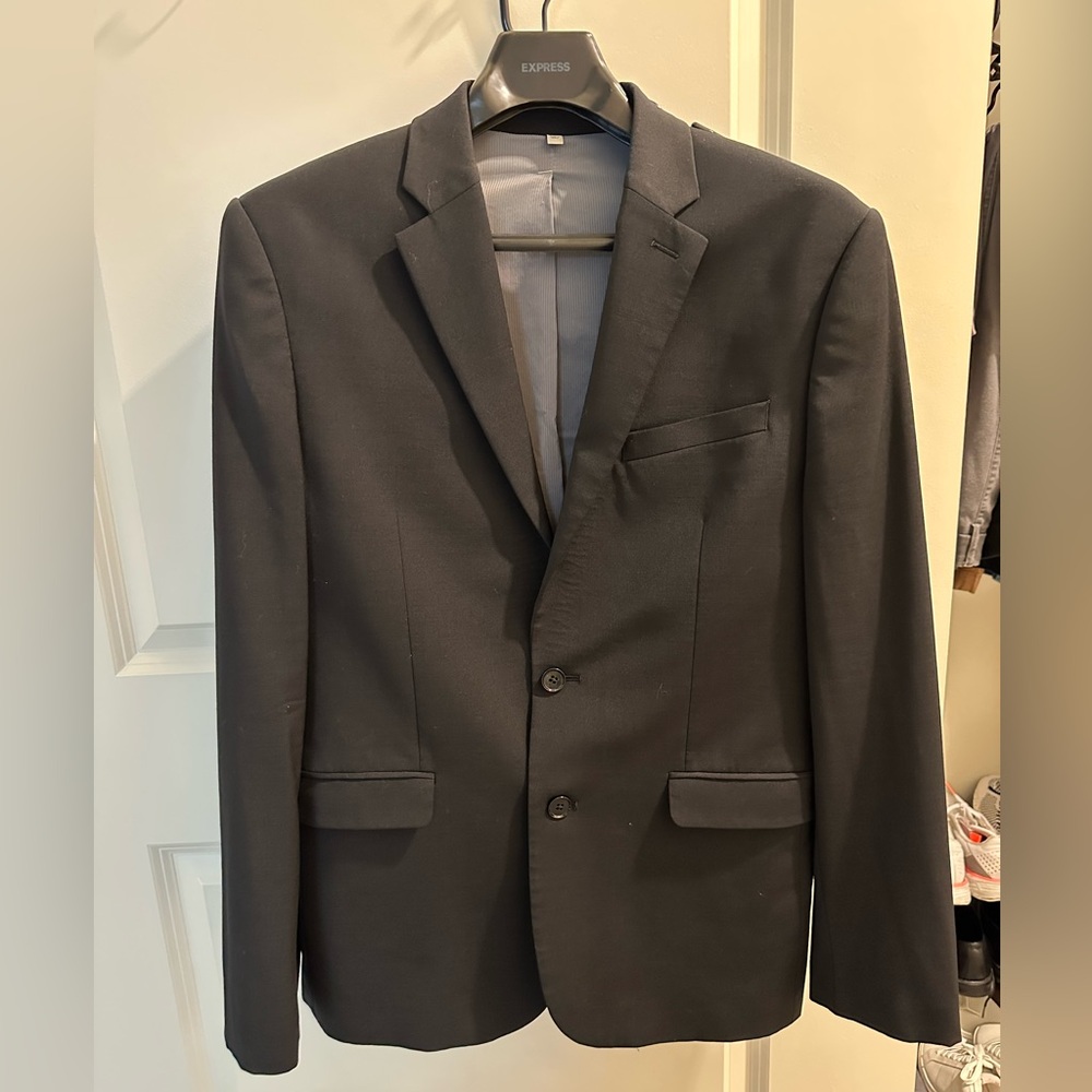 Express Men's Charcoal Blazer